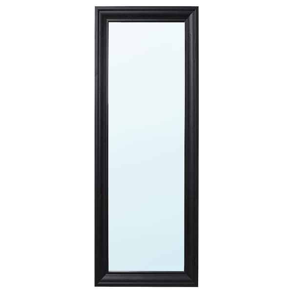 TOFTBYN Mirror, black 52x140 cm