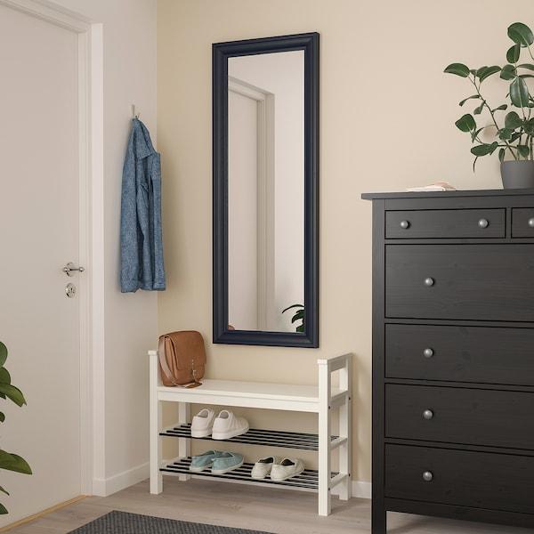 TOFTBYN Mirror, black 52x140 cm