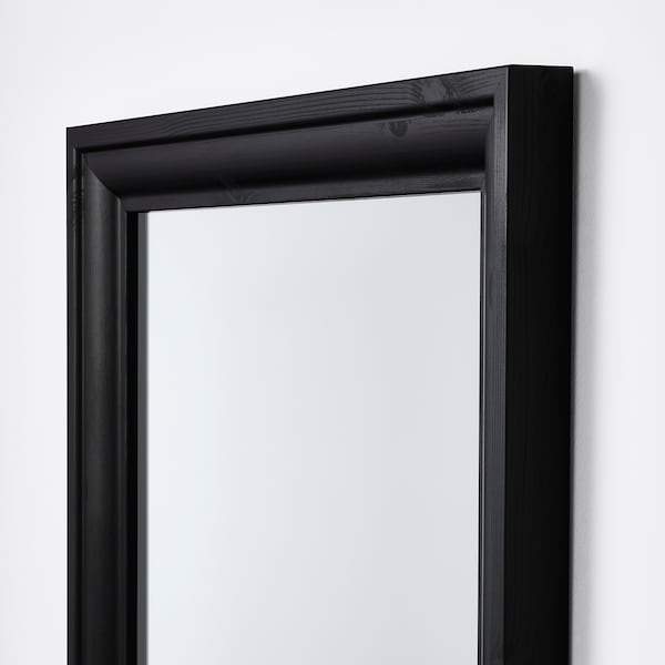 TOFTBYN Mirror, black 52x140 cm