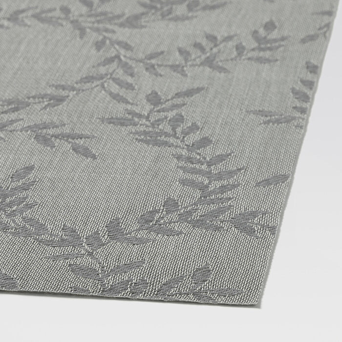 SNOBBIG Place mat, patterned/grey, 45x33 cm