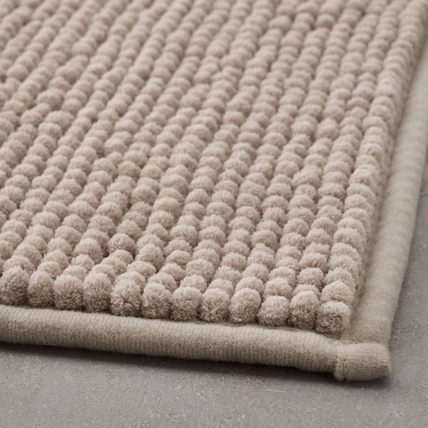 TOFTBO Bath mat, dark beige 40x60 cm