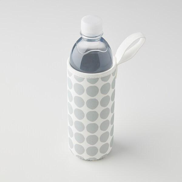 HOPSATTA Bottle holder, grey/white