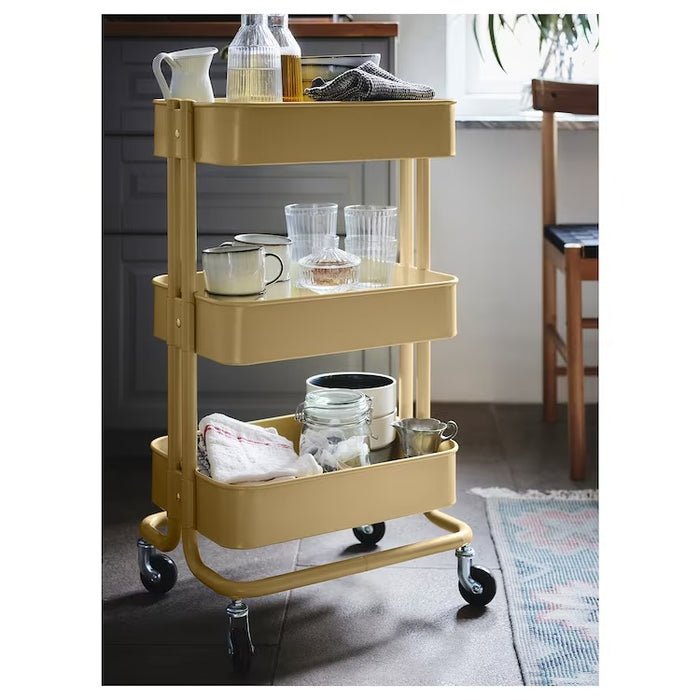 RASKOG trolley 35x45x78 cm Yellow