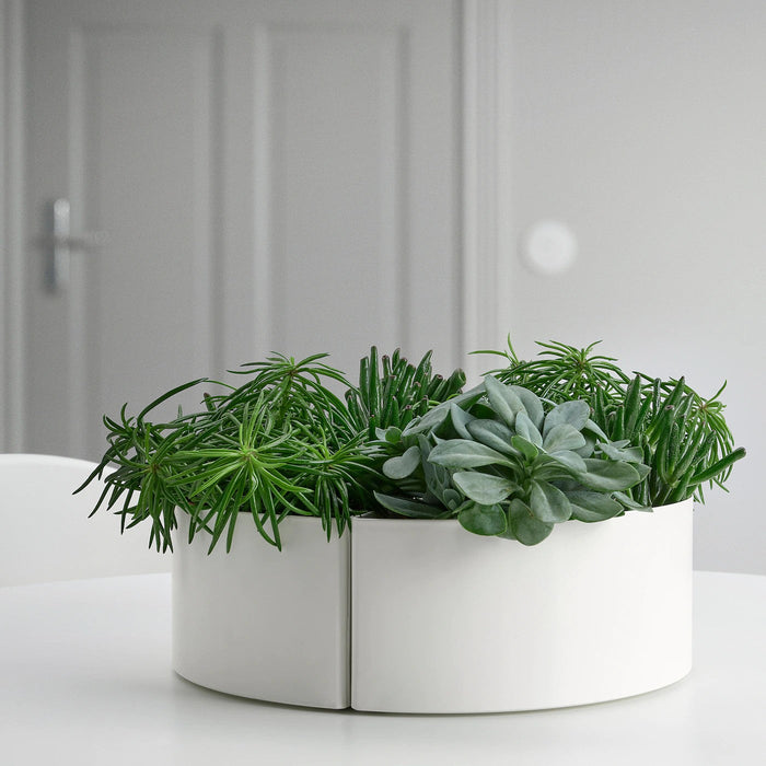 HASTBONA plant pot, in/outdoor white