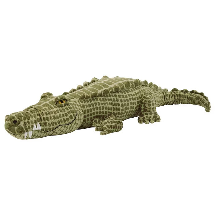 JATTEMATT soft toy, crocodile/green, 80 cm