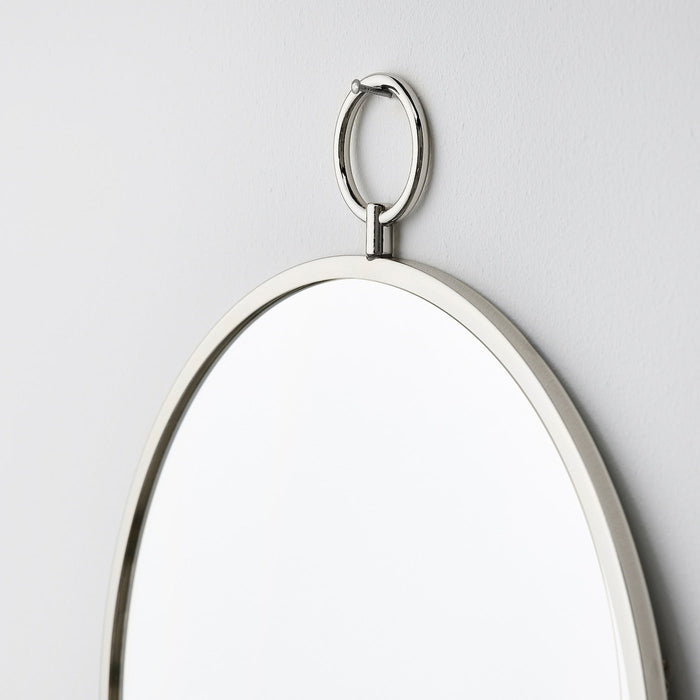 GRYTAS Mirror, silver-colour, 25 cm