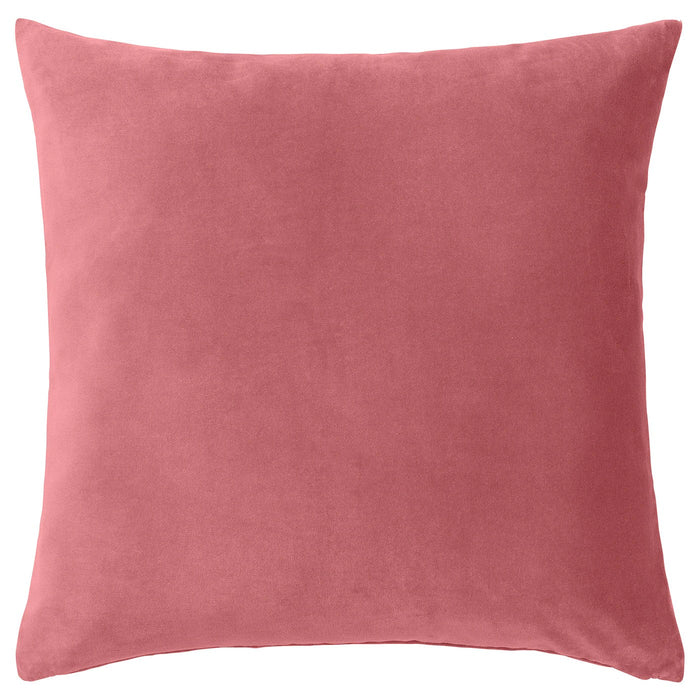 SANELA Cushion cover, dark pink, 50x50 cm