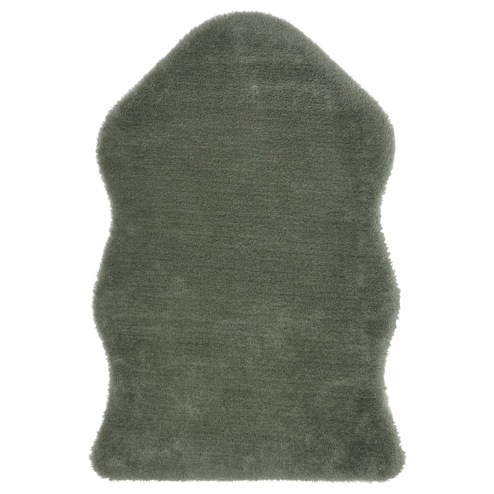 TOFTLUND Rug, light green, 55x85 cm