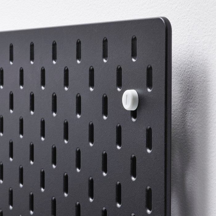 SKADIS Pegboard, black, 76x56 cm