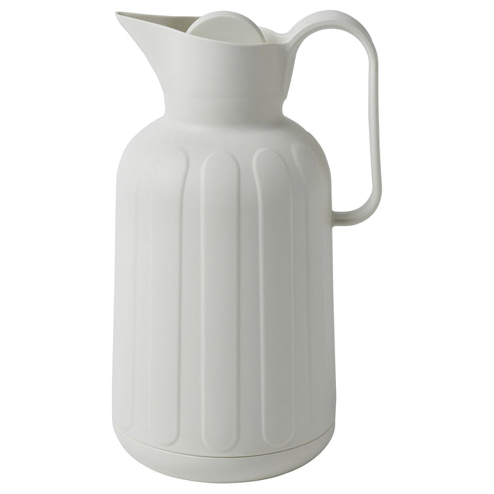 TAGGOGA Vacuum flask, off-white, 1.6 l