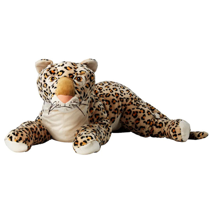 MORRHAR Soft toy, leopard/beige, 80cm