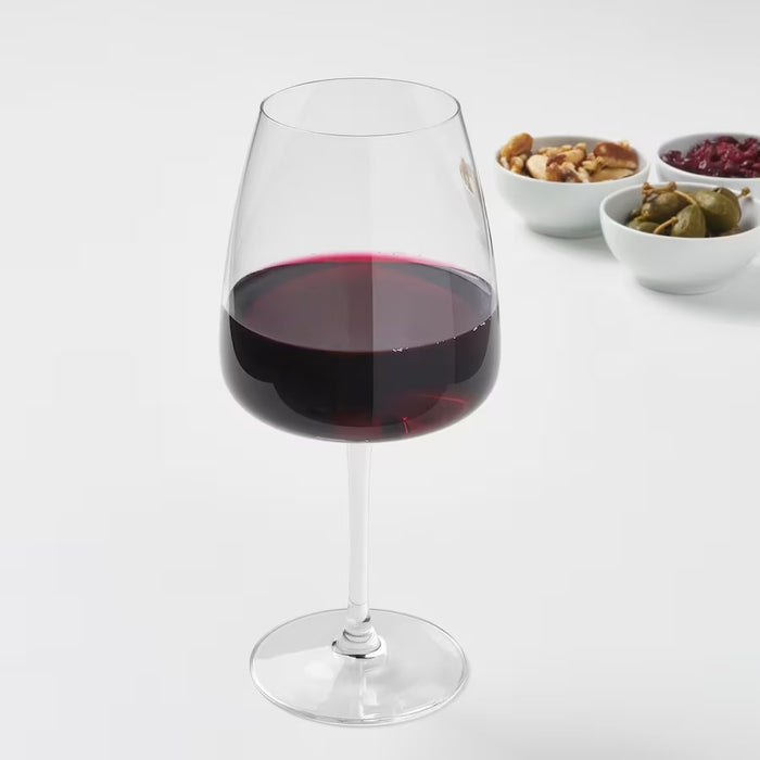 DRYGRIP Red wine glass, clear glass, 58 cl