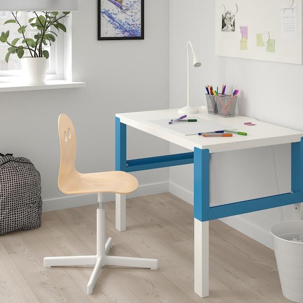 VALFRED / SIBBEN Children's desk chair, birch/white