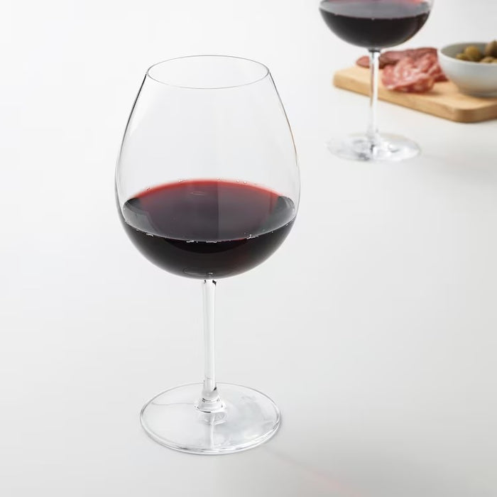 STORSINT Red wine glass, clear glass, 67 cl (Set of 6)