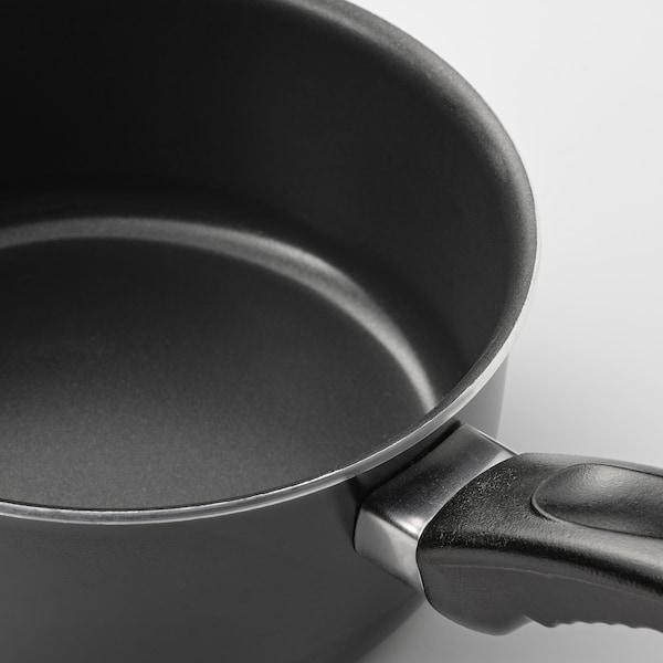 KAVALKAD saucepan set of 3, black