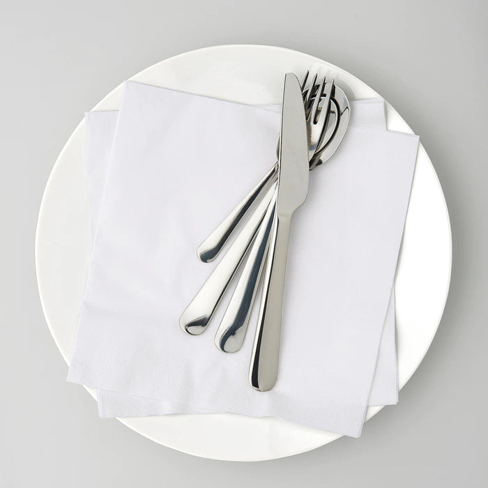 FANTASTISK Paper napkin, white, 40x40 cm