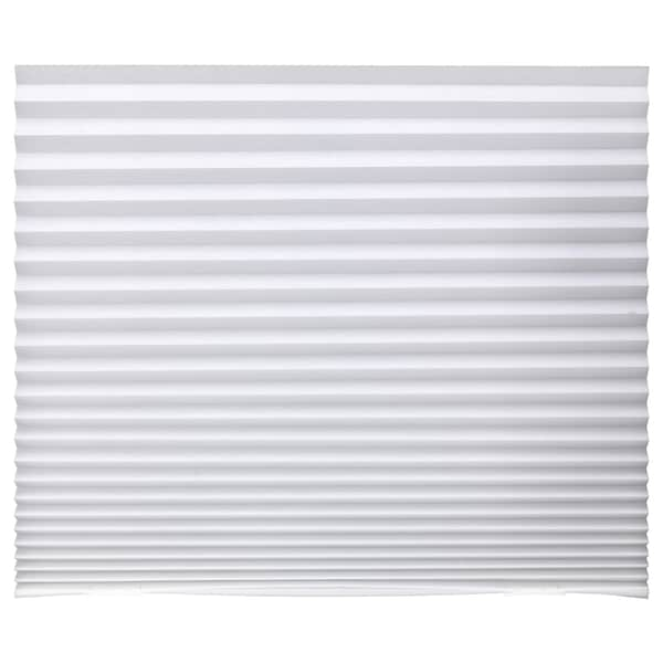 SCHOTTIS Pleated blind, white 90x190 cm