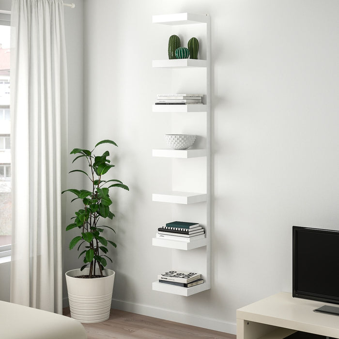 LACK Wall shelf unit, white 30x190 cm