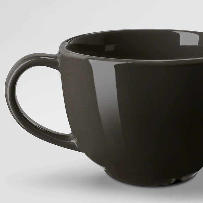 VARDAGEN Mug, dark grey, 42 cl