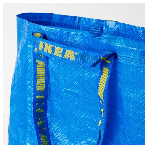 FRAKTA Carrier bag, medium, blue 45x18x45 cm/36 l