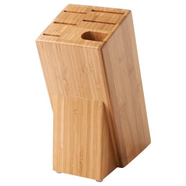 HYVLA knife block, bamboo