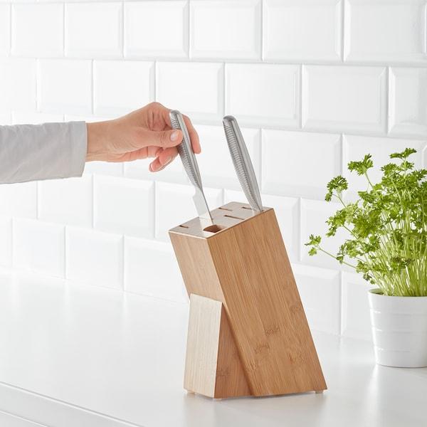 HYVLA knife block, bamboo