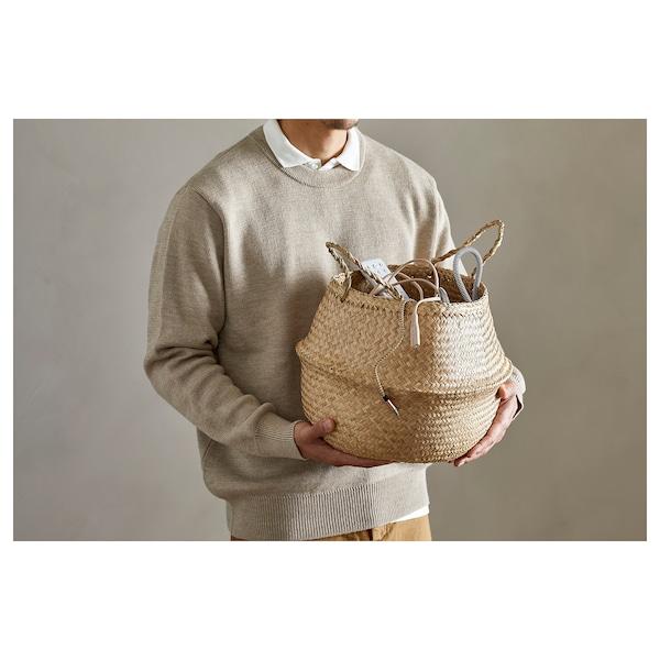 FLADIS basket, seagrass, 25 cm