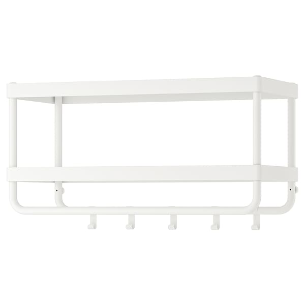 MACKAPAR Hat and coat rack, white 78 cm