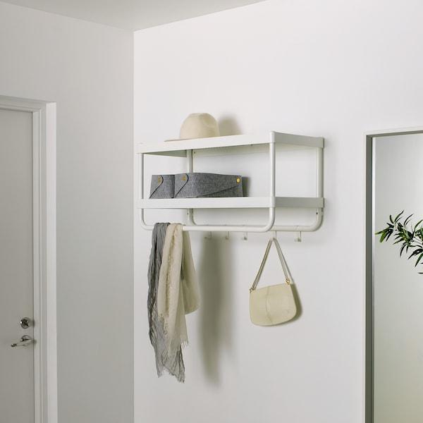 MACKAPAR Hat and coat rack, white 78 cm