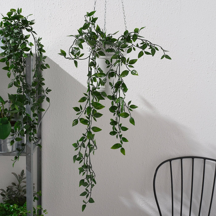 FEJKA Artificial potted plant, in/outdoor/hanging 9 cm