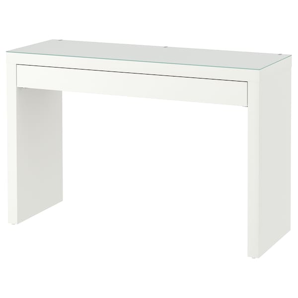 MALM Dressing table, white 120x41 cm