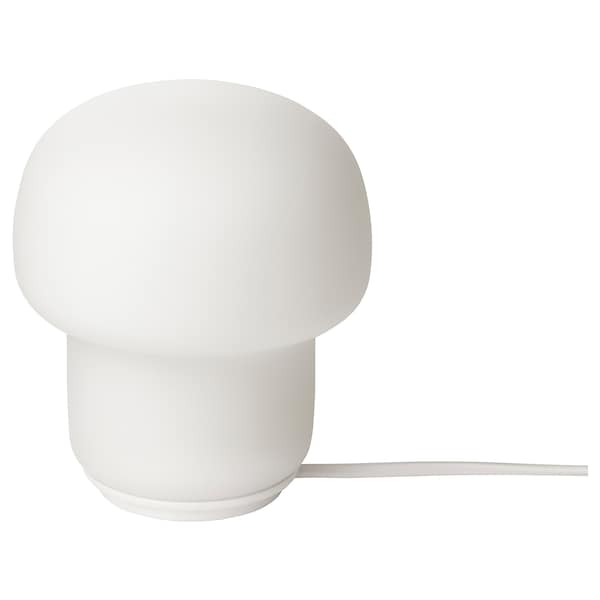 TOKABO Table lamp, glass opal white