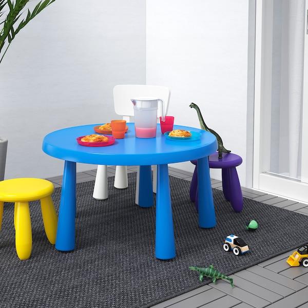 MAMMUT children's table 85 cm in/outdoor blue