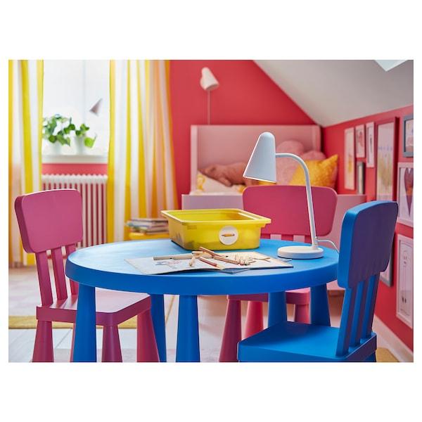 MAMMUT children's table 85 cm in/outdoor blue