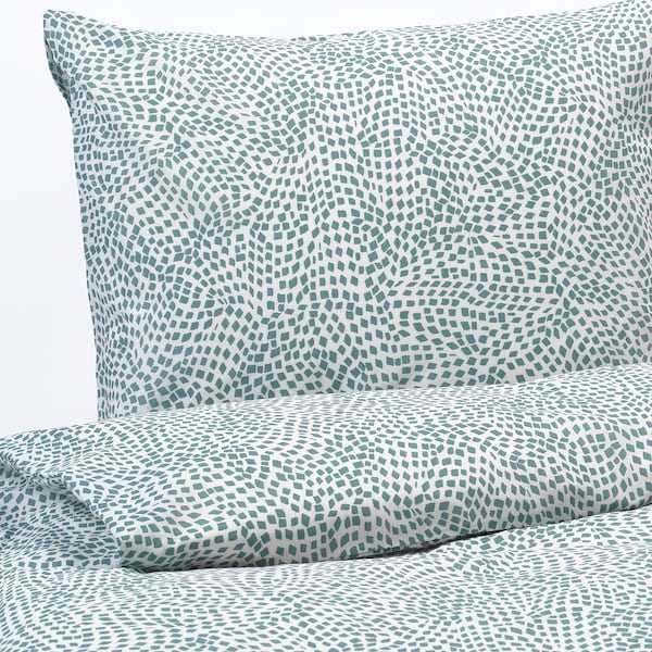 TRADKRASSULA Duvet cover and pillowcase 150x200/50x80 cm