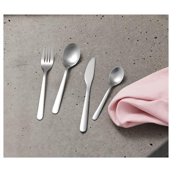 FORNUFT 18-piece cutlery set, stainless steel