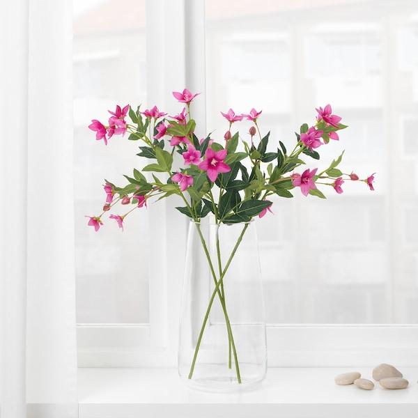 SMYCKA Artificial flower, Pasqueflower/pink 60 cm