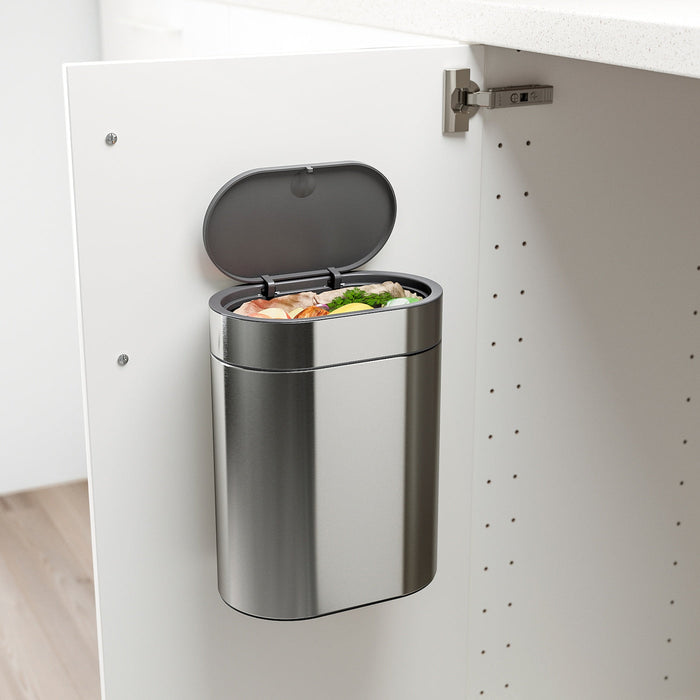 BROGRUND Touch top bin, stainless steel, 4 l