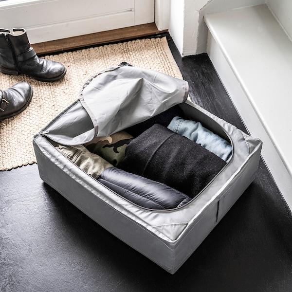 SKUBB Storage case, dark grey 44x55x19 cm