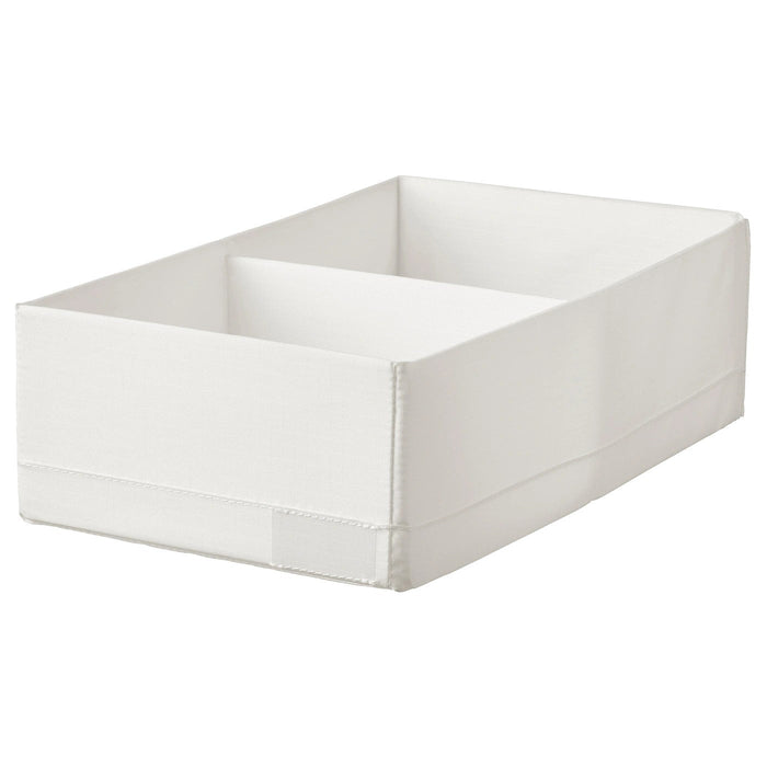 STUK Box with compartments, white 20x34x10 cm