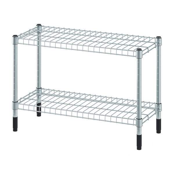 OMAR shelving unit 60x25x40 cm galvanised