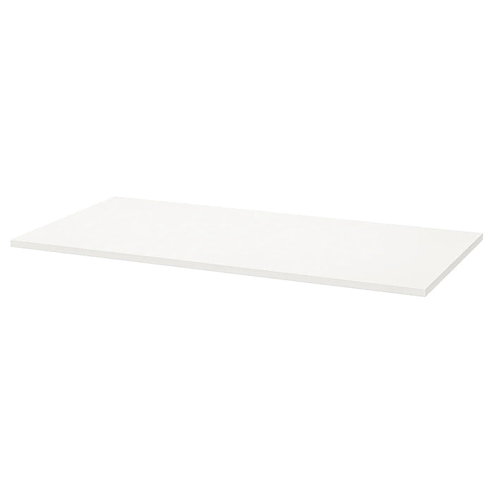 TROTTEN Table top, white 120x60 cm