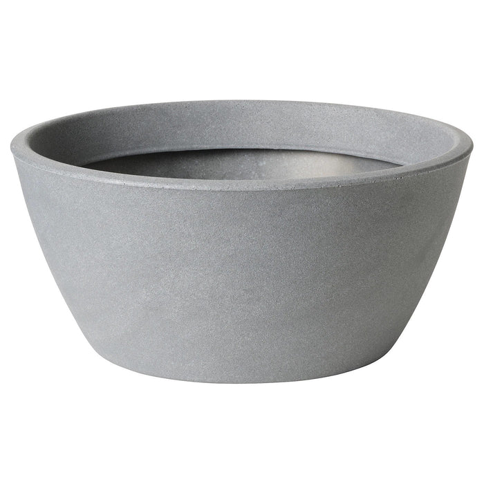 CITRUSKRYDDA Plant pot, in/outdoor grey, 33 cm