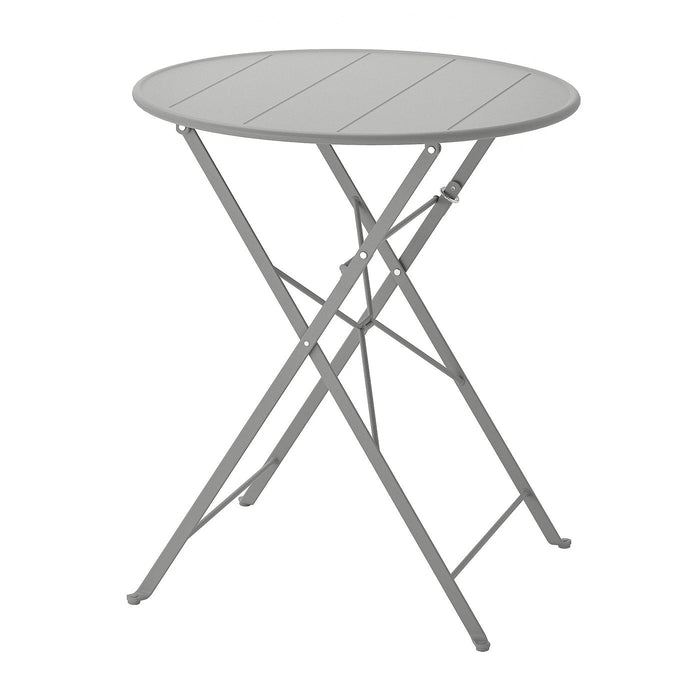 SUNDSO Table, outdoor, grey 65 cm