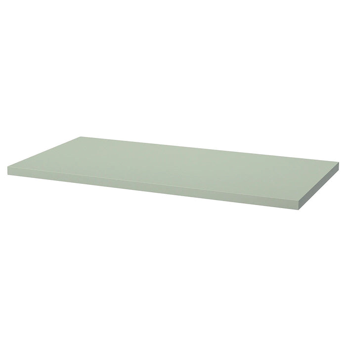 LAGKAPTEN Table top, light green 120x60 cm