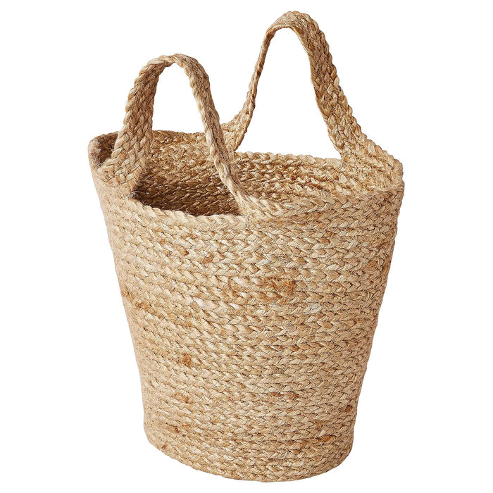 TOLKNING Hanging basket, jute