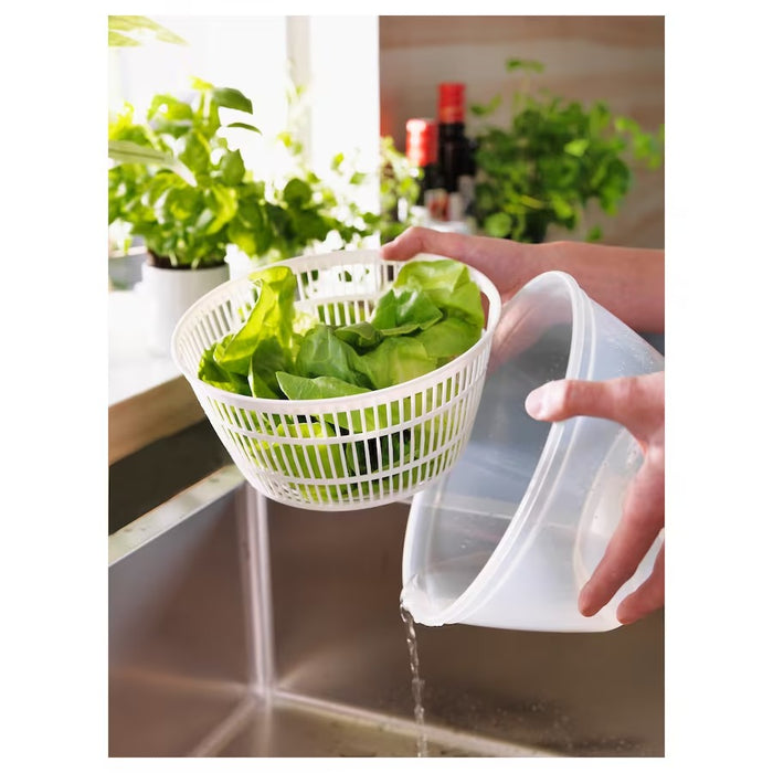 UPPFYLLD Salad spinner, white