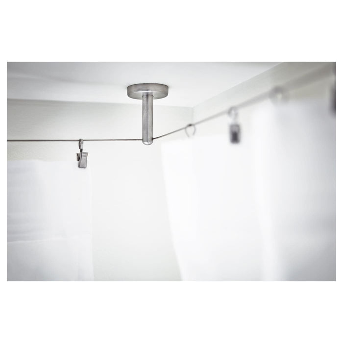 DIGNITET Support/corner fitting, stainless steel