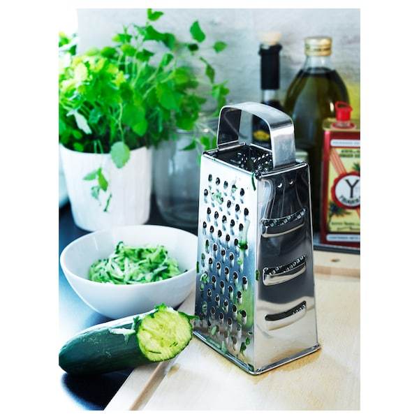 IDEALISK Grater, stainless steel