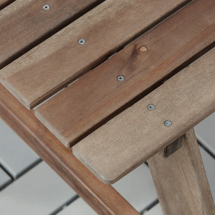 RESO Children's picnic table, light brown stained